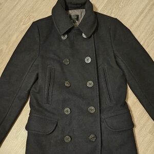 J.Crew Men's Navy Peacoat